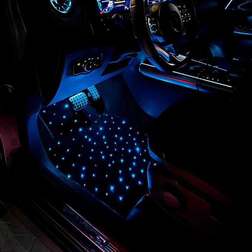 Tapis de Voiture Étoilés : Une ambiance lumineuse magique sous vos pieds