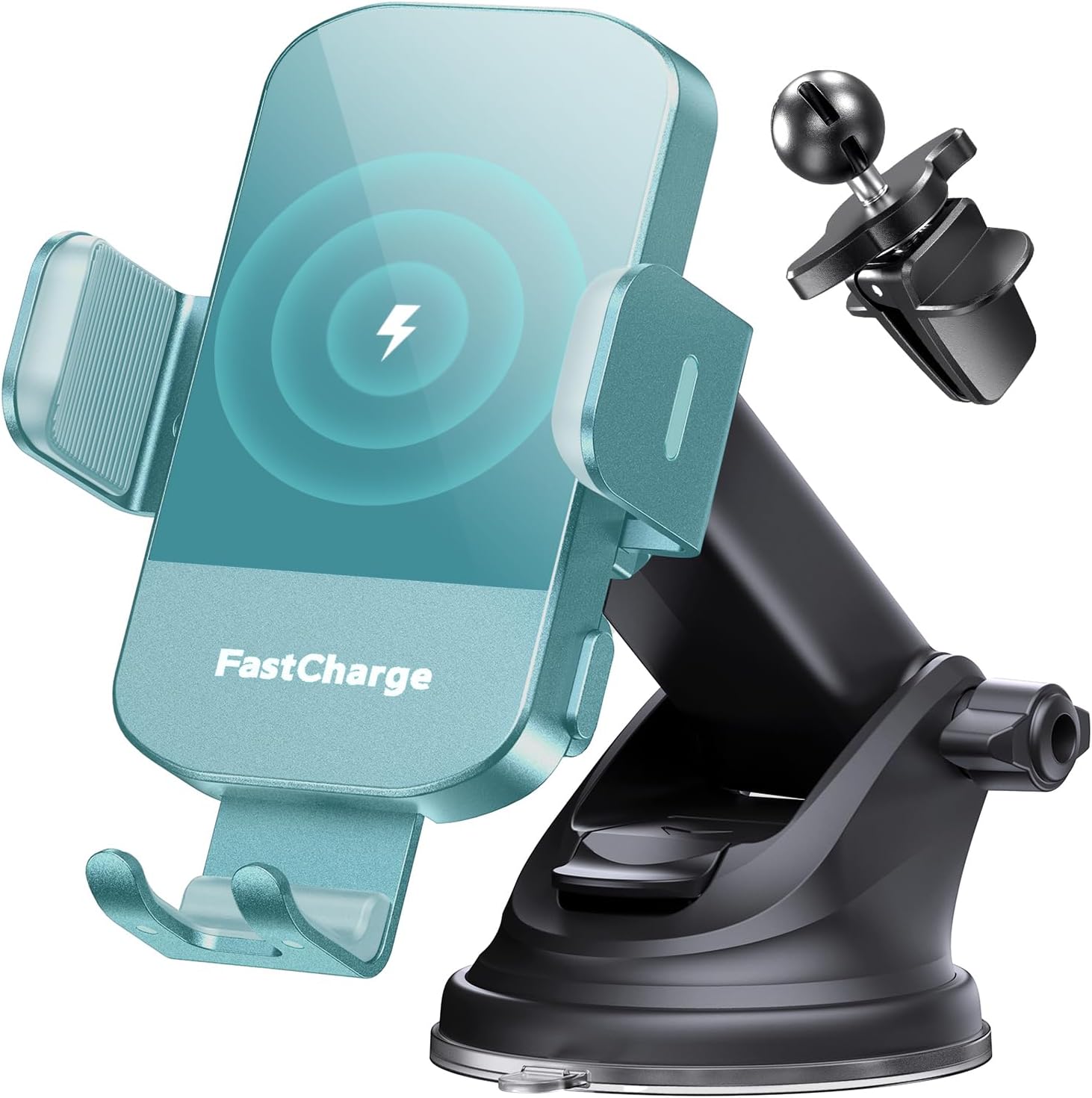 Chargeur Voiture 15 W Auto‑Clamp – Support Qi pour Téléphone
