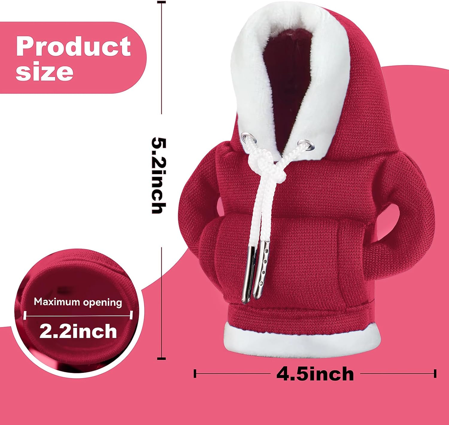 Sweat à Capuche pour Levier de Vitesse – Universel & Mignon"