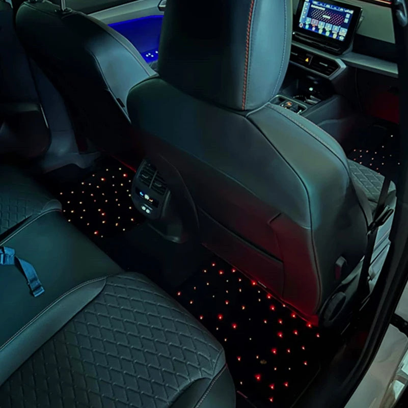 Tapis de Voiture Étoilés : Une ambiance lumineuse magique sous vos pieds