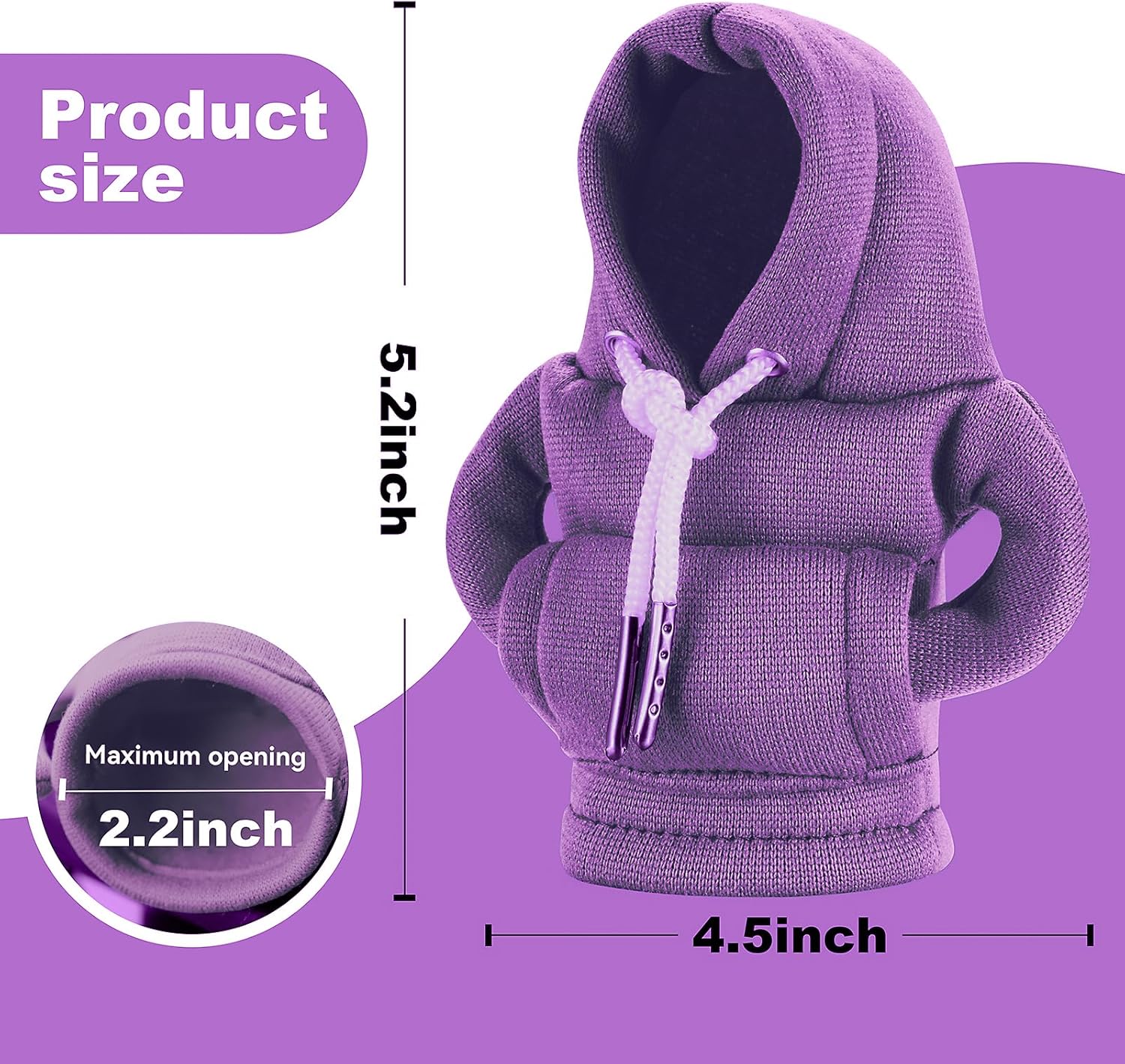 Sweat à Capuche pour Levier de Vitesse – Universel & Mignon"