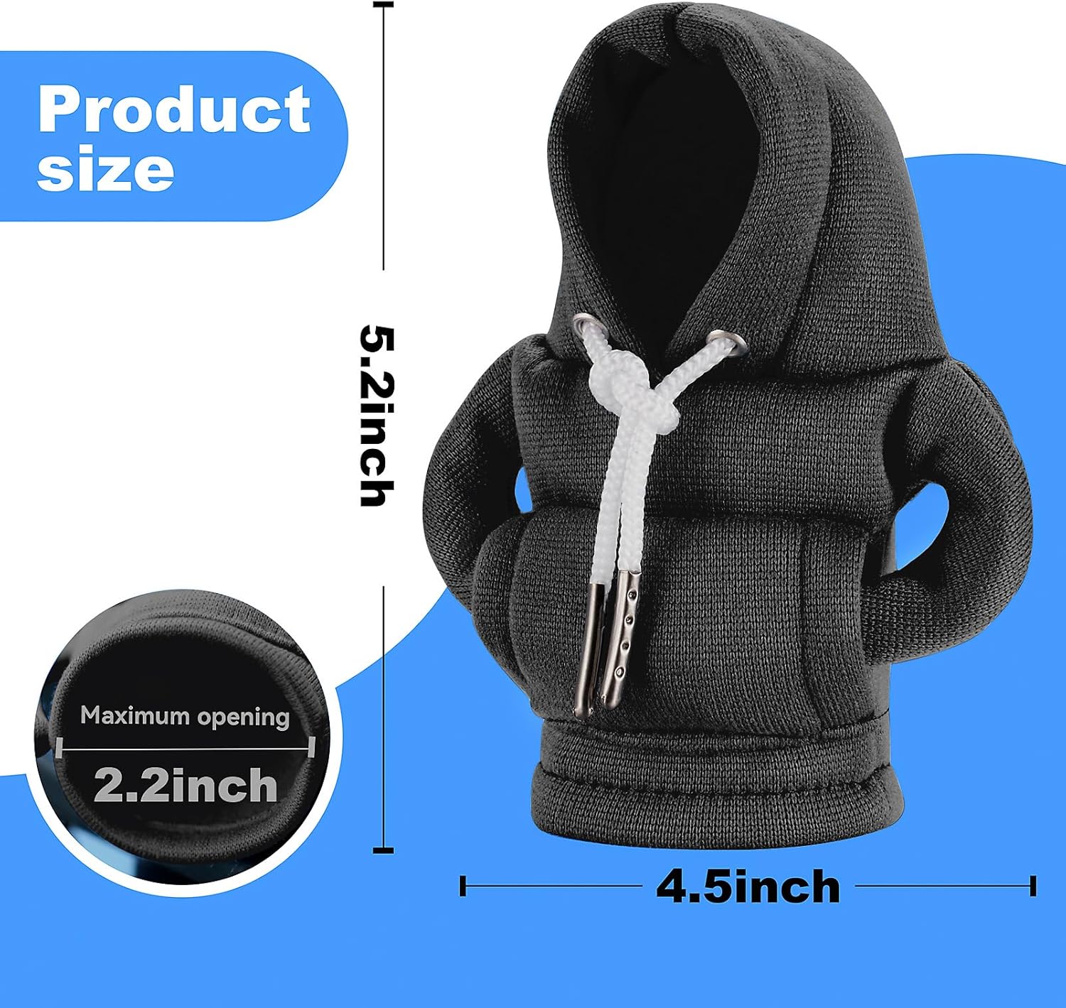 Sweat à Capuche pour Levier de Vitesse – Universel & Mignon"