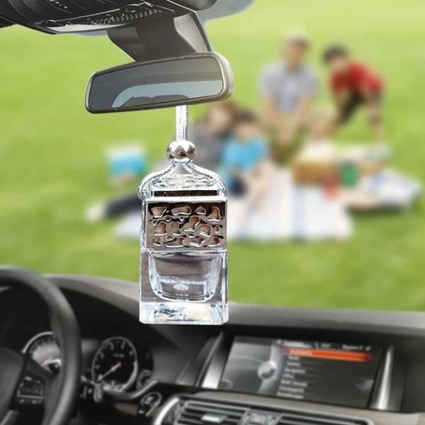 VOITURE DIFFUSEUR - Argent